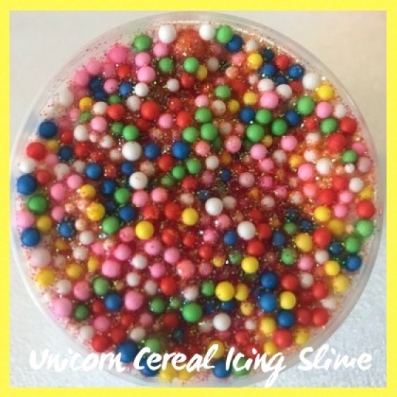 ICS026 Unicorn Cereal Icing Slime Sub Category pic 